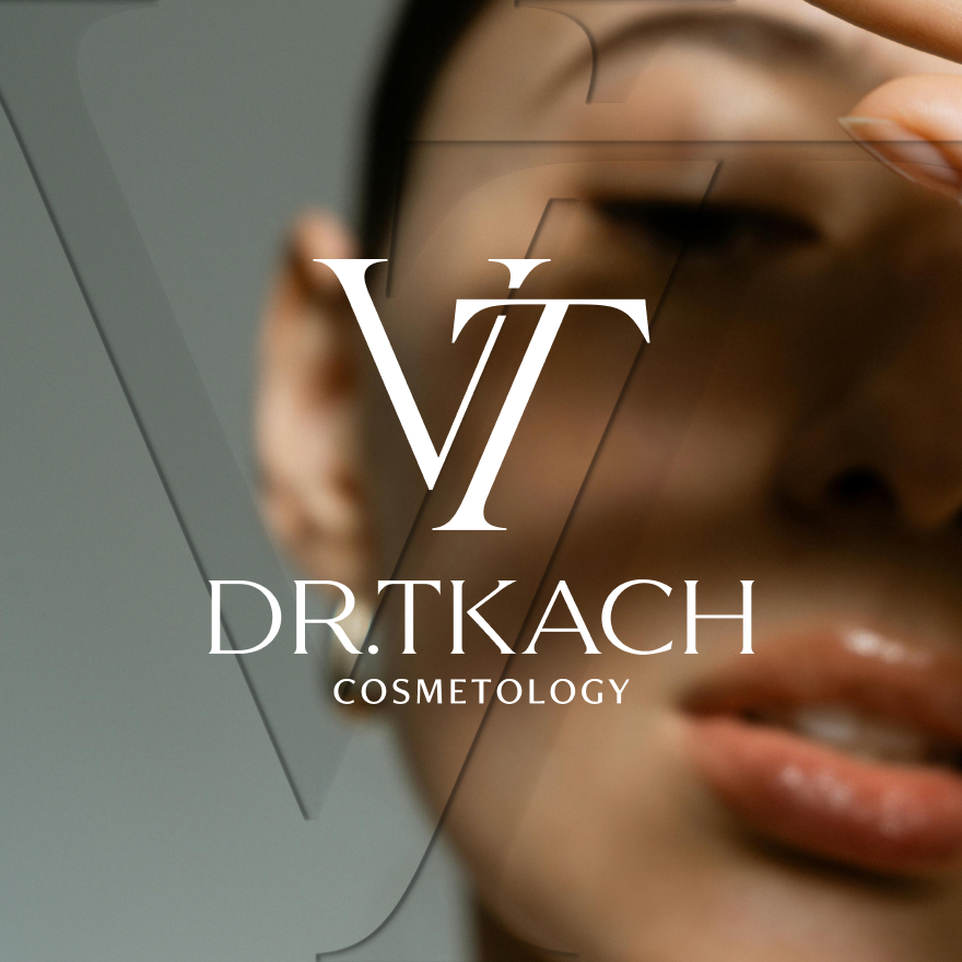 Design overview for the brand Dr.Tkach Cosmetology